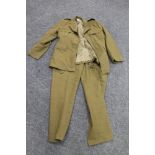 An Army tunic and trousers