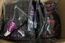 A box of phaze buckle corsets,