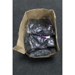 A box of phaze black rose basque dresses