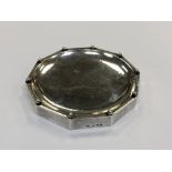 A Georg Jensen silver ashtray, diameter 8.5cm CONDITION REPORT: 72g.