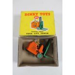 A boxed Dinky Toys 401 Coventry Climax Fork Lift truck