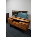 A mid century teak G-plan dressing chest