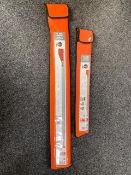 Two Swiss made Messfix compact measures, 5m and 3m,