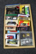 A collection of boxed die cast vehicles, James Bond, Oxford,