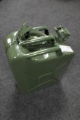 A 20l Jerry can with nozzle