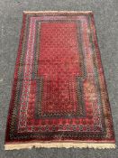 An Baluchi rug,