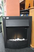 A contemporary electric fire