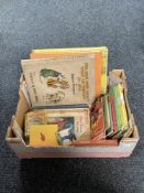 A box containing mid 20th century children's books,