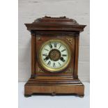 An antique mahogany cased HAC 14 day strike bracket clock