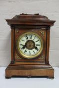 An antique mahogany cased HAC 14 day strike bracket clock