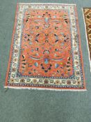 A Malayer rug,