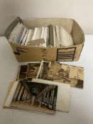 A collection of antiquarian and later postcards