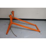 A folding Ultimate saw horse