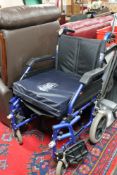 A folding Enigma wheelchair