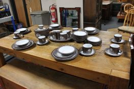 Forty-eight pieces of Hornsea dinner ware