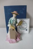 A Royal Doulton British Sporting Heritage figure, 'Wimbledon' HN 3366,