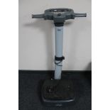 A Carl Lewis vibration plate