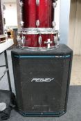 A Peavey HI SYS 2XT PA speaker