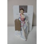 A Royal Doulton figure, Mrs Hugh Bonfoy, HN 3319, limited edition number 1285 of 5000, boxed.