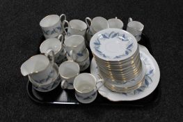 Thirty-five pieces of Royal Standard Trend bone tea china