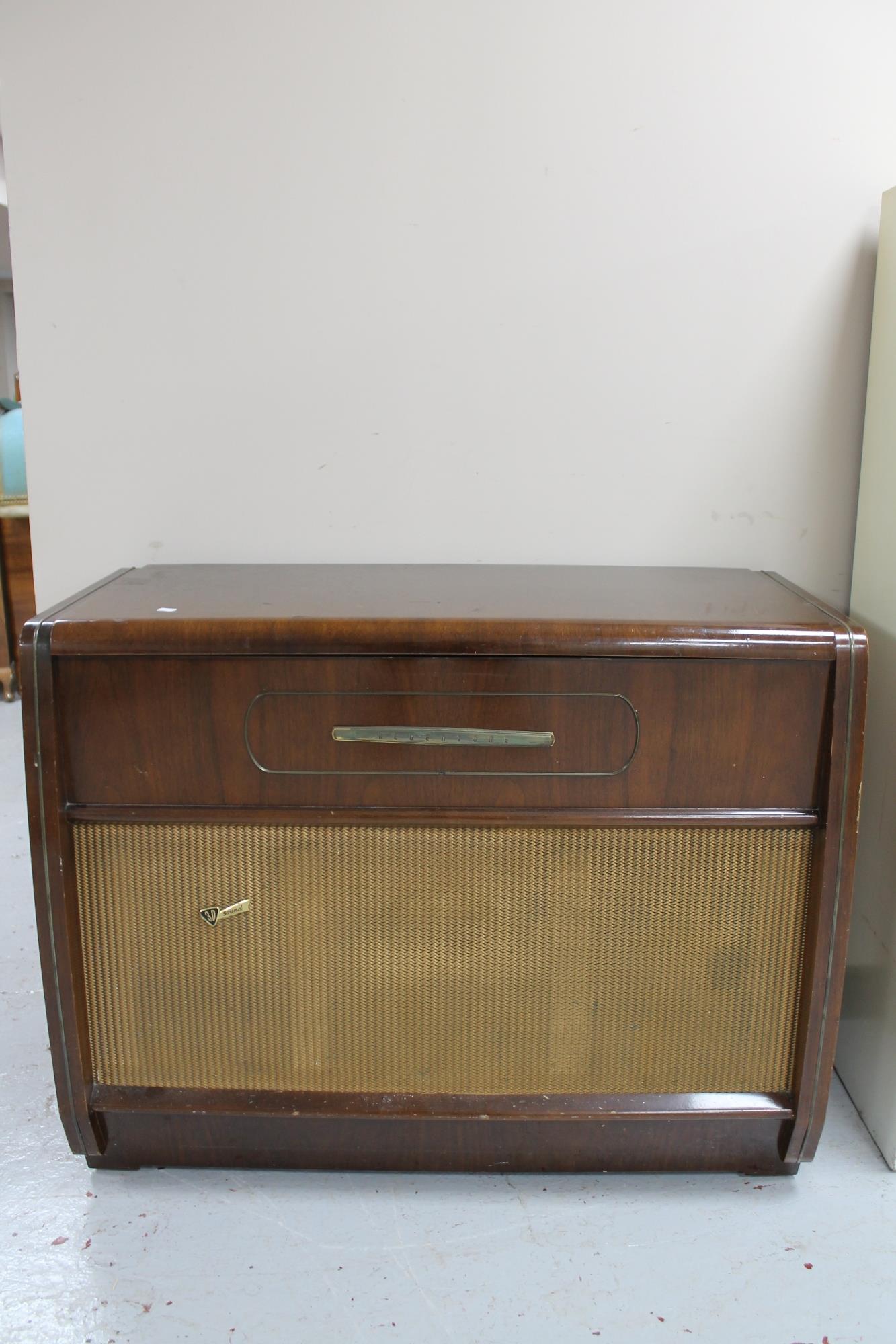 A mid 20th century Regentone radiogram.