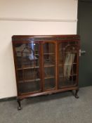 A Victorian mahogany bookcase,