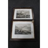 Two framed antiquarian S.H.