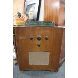 A walnut cased Murphy 188 floor standing valve radio