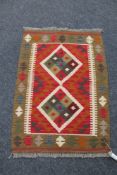 A Maiman kilim rug,