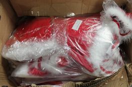 A box of Phaze Christmas dresses with hats