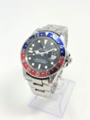 A Gent's Stainless Steel Rolex Oyster Perpetual GMT-Master Automatic Centre Seconds Wristwatch, ref.