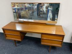 A mid century teak Austin Suite dressing table