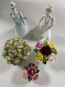 Two Coalport figures - Ladies of Fashion Lorraine, Cheryl,