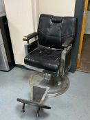 A 20th century hydraulic chair (a/f)
