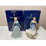 Two Royal Doulton Classics figures - HN4197 and Serenity HN4396 (boxed)