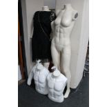 Four part-mannequins