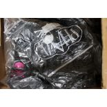 A box of Phaze skull pocket mini skirts