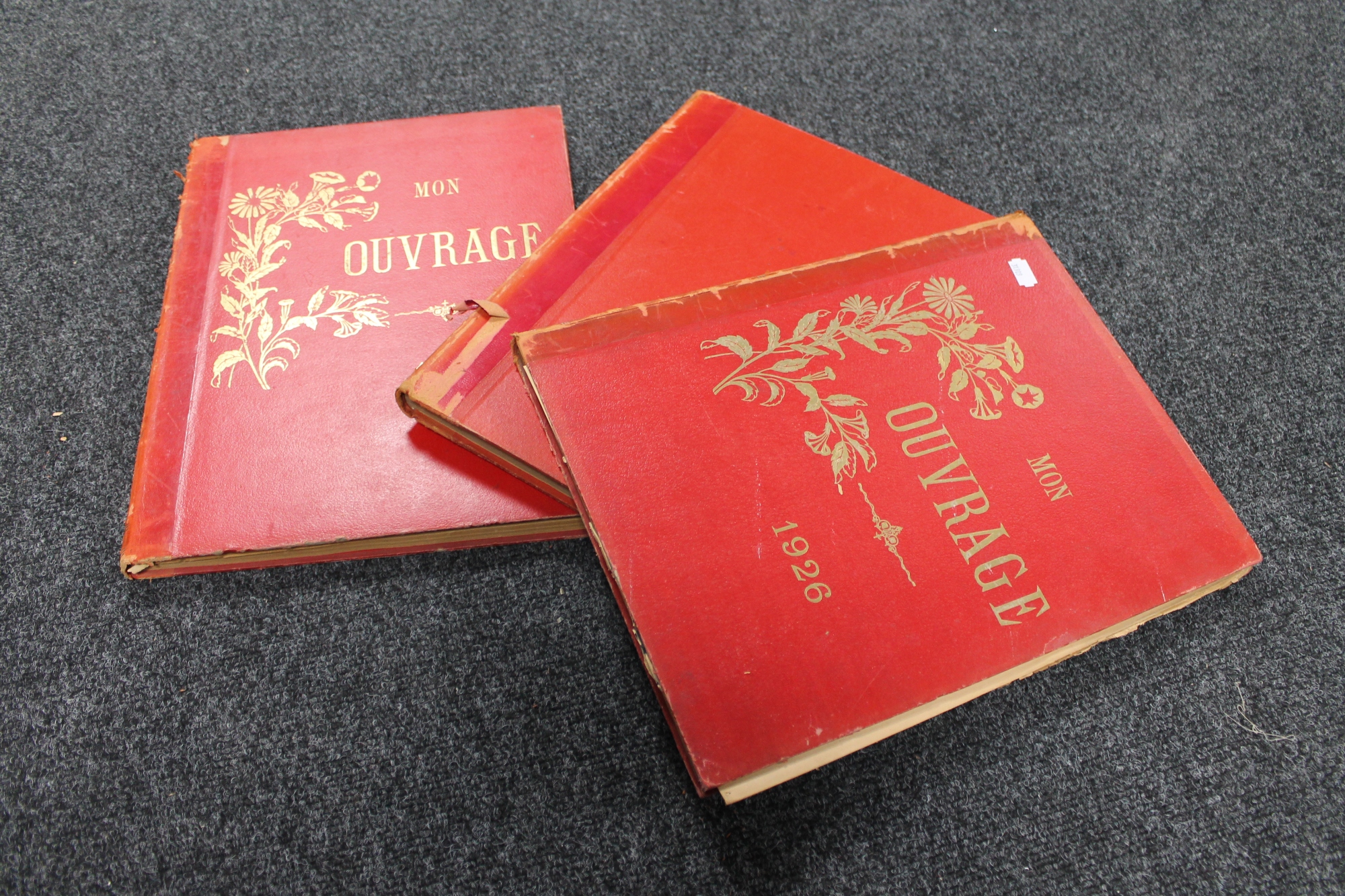 Three French 1920's volumes