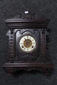 An antique American mantel clock by The Ansonia Clock Company of New York