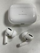 A pair of Apple Ipod AirPods Pro in charging case CONDITION REPORT: In full working