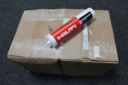 Two boxes of Hilti fire stop acrylic sealant