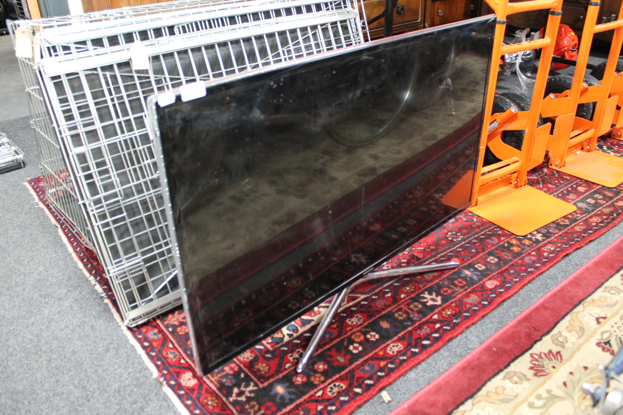 A Samsung 40 inch smart TV (no lead or remote - untested)