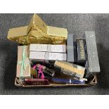 A box of large quantity of Babylis and Harding gift sets