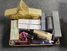 A box of large quantity of Babylis and Harding gift sets