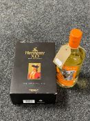 A bottle of Sipsmith Orange and Caco gin, 50cl, together with a bottle of Hennessy X.O.