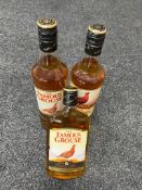 Two bottles of The Famous Grouse Scotch Whisky 70cl together with a 35cl bottle