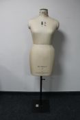 A Kennett & Lindsell Ltd dressmaker's mannequin on stand