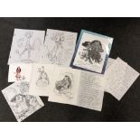 A collection of items relating to the Disney film production 'Moana', to include pencil,