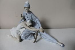 A Lladro figure of two dancers