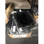 A box of Phaze clothes to include : frill gloss dresses and belts